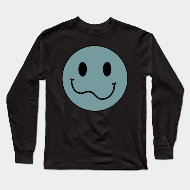 Smiley Long Sleeve T-Shirt by Meg-Hoyt